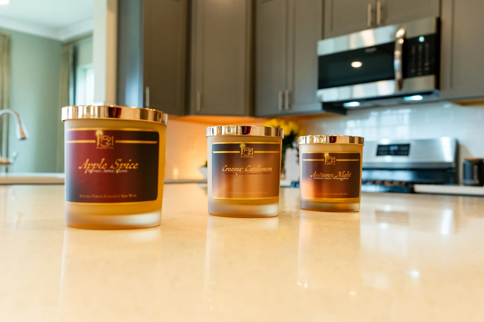 Flight 1521 Scented Candle Gift Set - Amazing fragrance collection